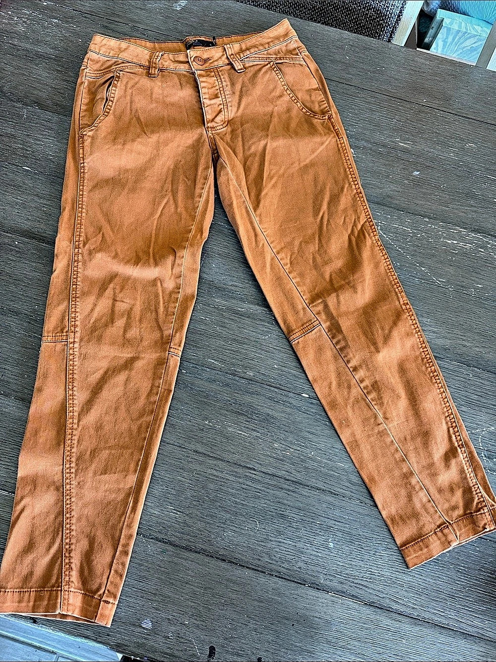 prAna Skinny Pants in Brown Size 0 Like New